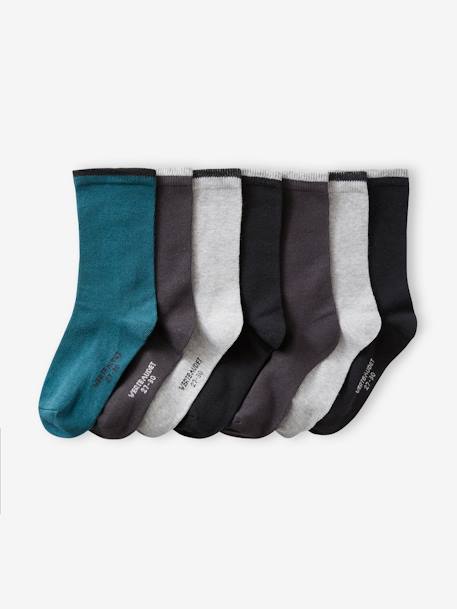 Garçon-Sous-vêtement-Lot de 7 paires de chaussettes garçon BASICS