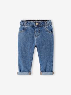 -Jean mom fit bébé en denim