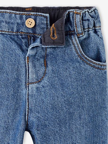 Jean mom fit bébé en denim stone 3 - vertbaudet enfant 