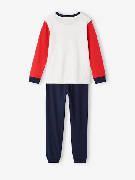 Lot de 2 pyjamas 'Sport US' garçon marine 6 - vertbaudet enfant 