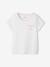 Lot de 3 T-shirts manches courtes fantaisie fille BASICS blanc 2 - vertbaudet enfant 