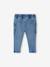 Pantalon en denim bébé taille élastiquée double stone 2 - vertbaudet enfant 