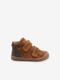 Chaussures-Chaussures garçon 23-38-Baskets montantes scratchées cuir enfant 3501B138 Babybotte®