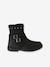 Boots en cuir fille collection maternelle noir 2 - vertbaudet enfant 