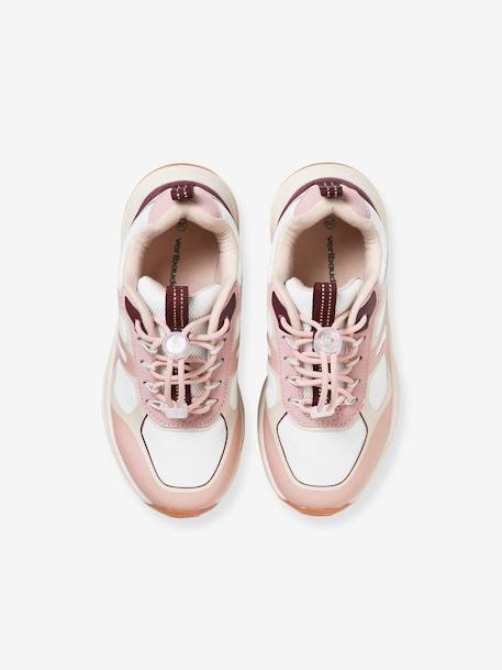 Baskets sport élastiquées fille semelle épaisse rose nude 6 - vertbaudet enfant 