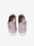 Chaussons scratchés bébé en cuir souple rose+rose imprimé+rose pâle 2 - vertbaudet enfant 