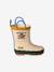 Bottes de pluie fourrées en caoutchouc imprimé bébé beige 2 - vertbaudet enfant 