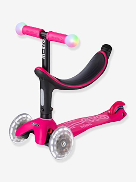 Trottinette évolutive Mini Micro 3 en 1 Révolution MICRO rose+vert 4 - vertbaudet enfant 