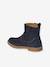 Boots en cuir fille collection maternelle marine 3 - vertbaudet enfant 