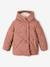 Doudoune à capuche fille doublée sherpa fille blush 2 - vertbaudet enfant 