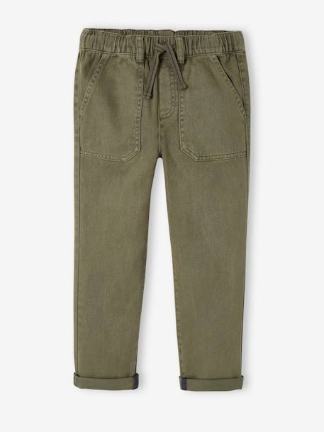 Pantalon worker facile à enfiler garçon  - vertbaudet enfant