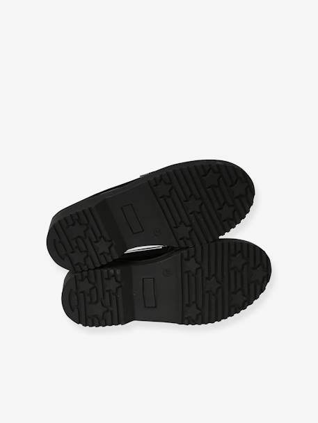 Mocassins vernis junior noir 6 - vertbaudet enfant 