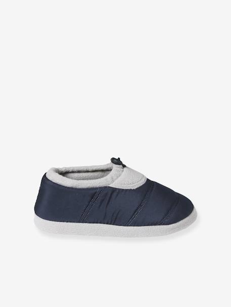 Chaussons réglables enfant textile matelassé bleu 3 - vertbaudet enfant 