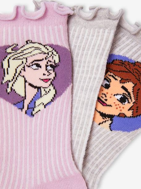 Lot de 3 paires de chaussettes Disney® Reine des Neiges Assorties 2 - vertbaudet enfant 