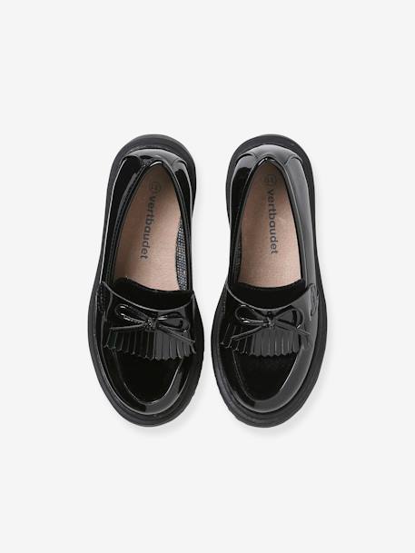 Mocassins vernis junior noir 5 - vertbaudet enfant 