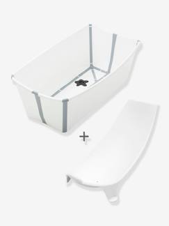 Puériculture-Toilette de bébé-Le bain-Baignoire-Ensemble baignoire Flexi Bath + transat de bain STOKKE