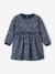 Robe bébé en molleton bleu nuit 1 - vertbaudet enfant 