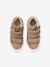 Baskets MID cuir scratchées fille collection maternelle beige doré 4 - vertbaudet enfant 