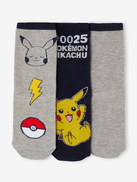 Lot de 3 paires de chaussettes Pokemon® Assorties 1 - vertbaudet enfant 