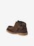 Bottines en cuir scratchées et zippées bébé marron 3 - vertbaudet enfant 