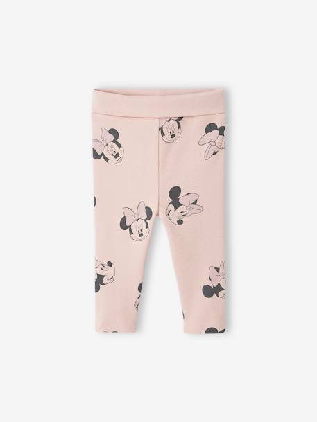 Ensemble bébé fille body + pantalon + bonnet Disney® Minnie blanc/rose poudré 3 - vertbaudet enfant 