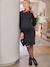 Robe tube courte de grossesse noir 2 - vertbaudet enfant 