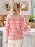 Pull rayé col tunisien grossesse et allaitement beige poudré 6 - vertbaudet enfant 