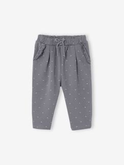 Pantalon molleton bébé fille  - vertbaudet enfant