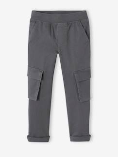 -Pantalon cargo droit MorphologiK facile à enfiler garçon Tour de hanches FIN