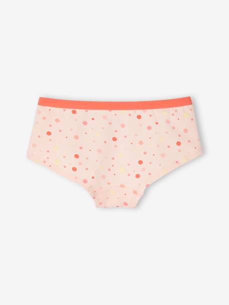 Lot de 5 shorties fille Pop abricot 7 - vertbaudet enfant 