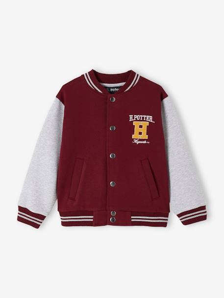 Blouson Teddy garçon Harry Potter® bordeaux 1 - vertbaudet enfant 