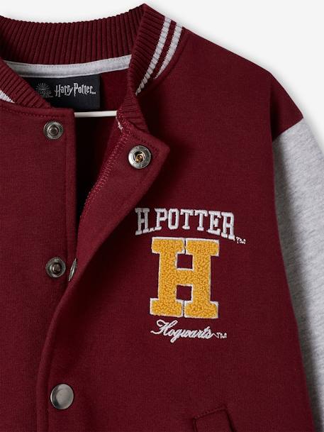 Blouson Teddy garçon Harry Potter® bordeaux 3 - vertbaudet enfant 