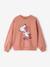 Sweat fille Snoopy Peanuts® vieux rose 1 - vertbaudet enfant 