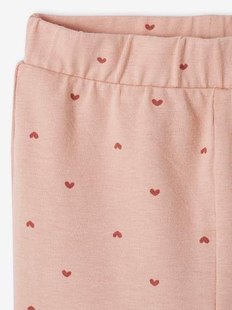 Lot de 2 leggings bébé rose poudré 5 - vertbaudet enfant 