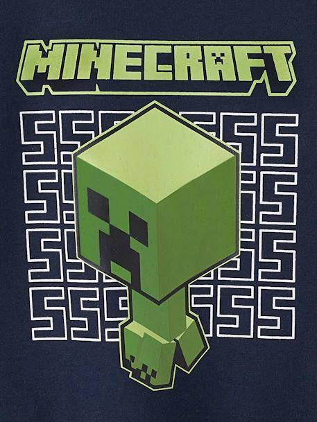 Sweat garçon Minecraft® marine 3 - vertbaudet enfant 