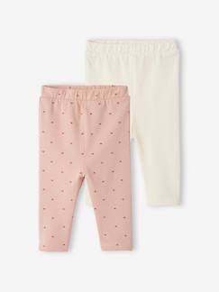 -Lot de 2 leggings bébé