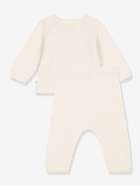 Ensemble 2 pièces PETIT BATEAU blanc imprimé 3 - vertbaudet enfant 