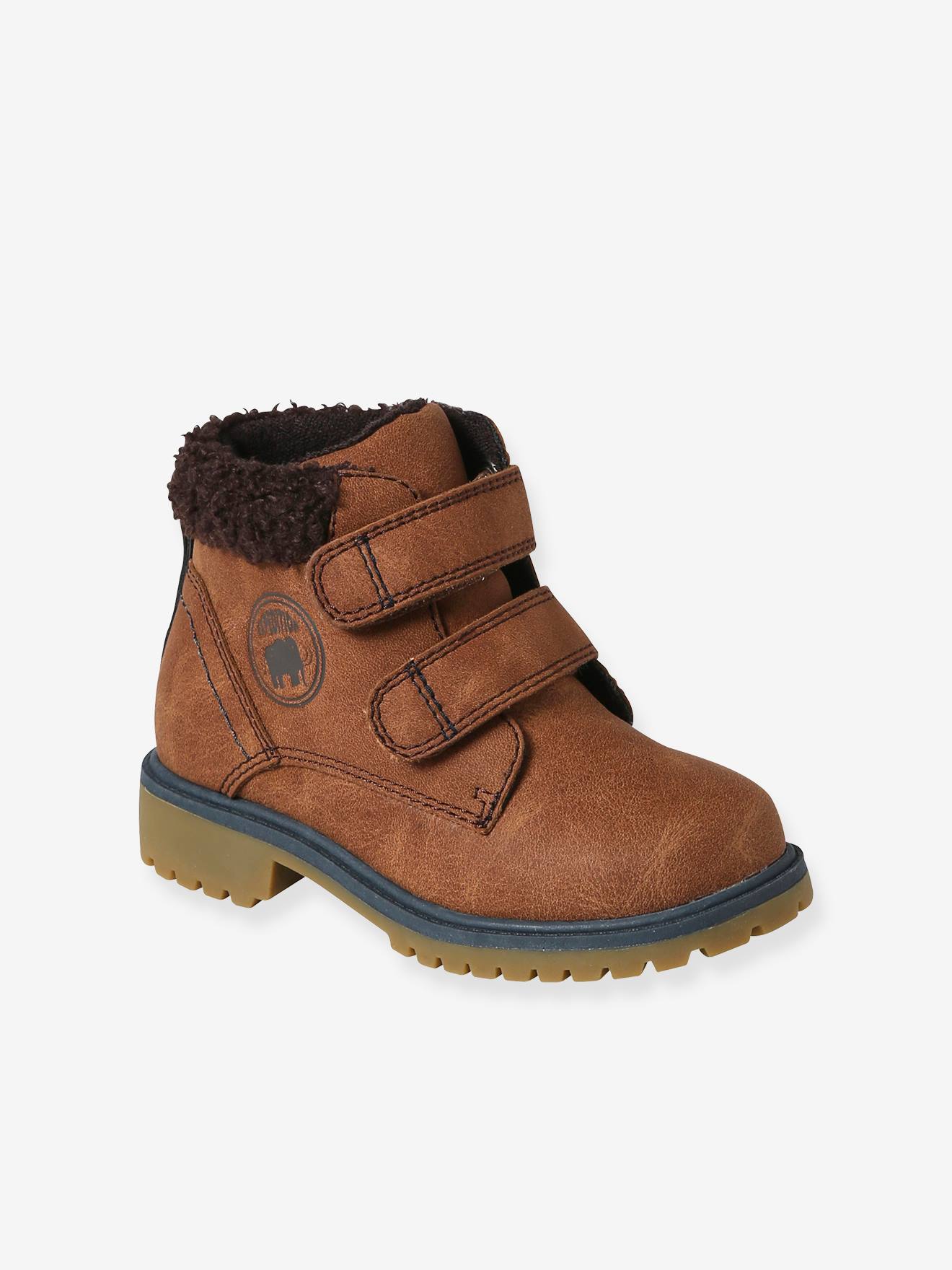 Bottines boots gar on Boots bottines pour enfant vertbaudet