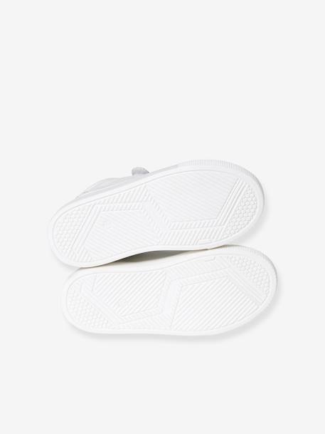 Baskets en cuir enfant blanc 9 - vertbaudet enfant 