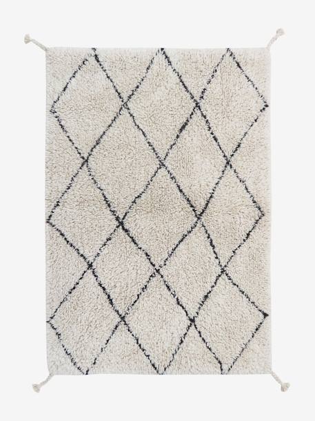 Tapis bohème noir et blanc - Sélection M