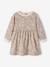 Robe bébé en molleton beige doré+bleu nuit+Léopard 4 - vertbaudet enfant 