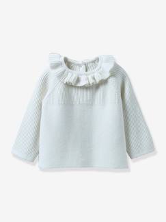 Cardigan à collerette Bébé CYRILLUS  - vertbaudet enfant