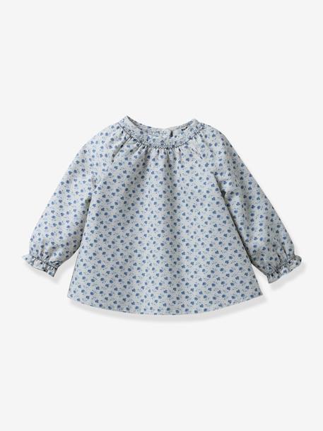 Guimpe bébé à smocks CYRILLUS multicolore 1 - vertbaudet enfant 