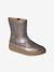 Bottes en cuir fille collection maternelle bronze 1 - vertbaudet enfant 