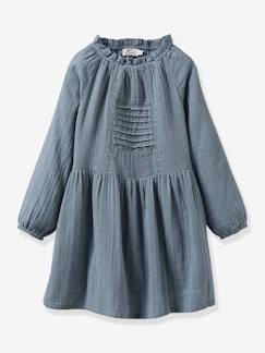 -Robe fille en gaze de coton CYRILLUS