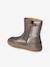 Bottes en cuir fille collection maternelle bronze 3 - vertbaudet enfant 