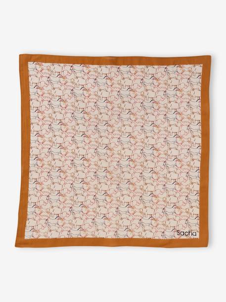 Foulard animaux personnalisable garçon noix de pécan 4 - vertbaudet enfant 