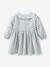 Robe bébé en velours imprimé CYRILLUS bleu imprimé 2 - vertbaudet enfant 