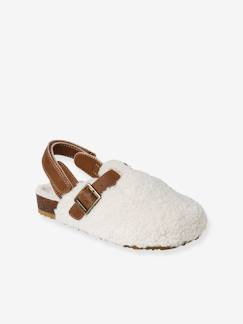 -Chaussons sabots fourrés enfant