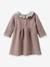 Robe en tricot bébé col en tricot Liberty® CYRILLUS rose 2 - vertbaudet enfant 